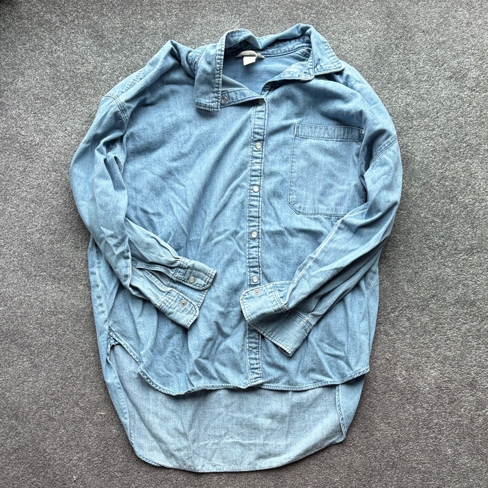 Classic Blue Denim Shirt